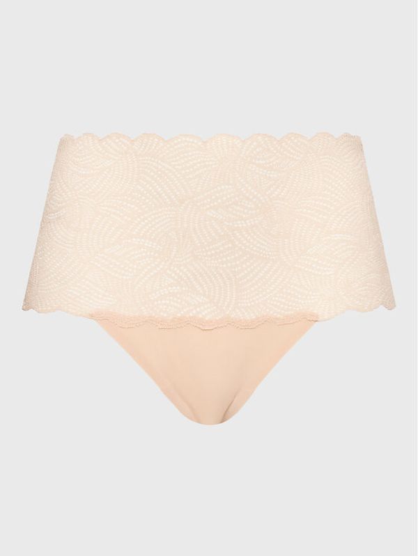 Chantelle Chantelle Класически бикини с висока талия Soft Stretch C11G80 Бежов