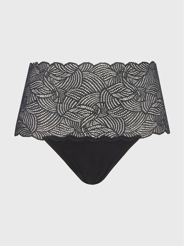 Chantelle Chantelle Класически бикини с висока талия Soft Stretch C11G80 Черен