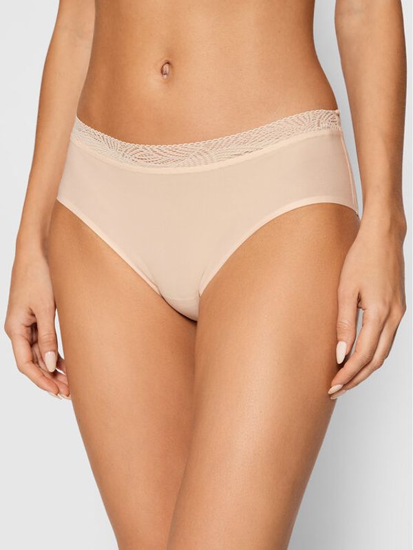 Chantelle Chantelle Класически дамски бикини Soft Stretch C11G40 Бежов