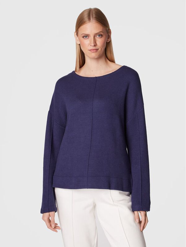 Chantelle Chantelle Пуловер Agate CA3520 Тъмносин Relaxed Fit