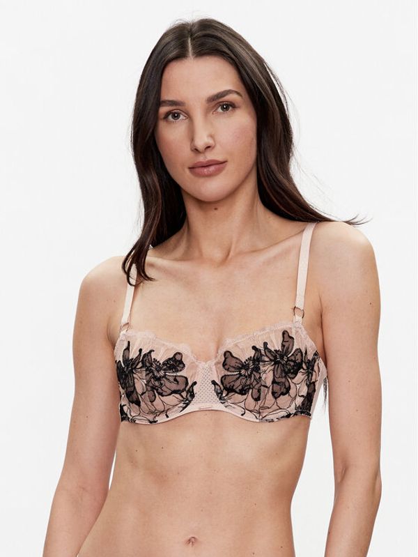 Chantelle Chantelle Сутиен балконет Fleurs Signature C12Q50 Бежов