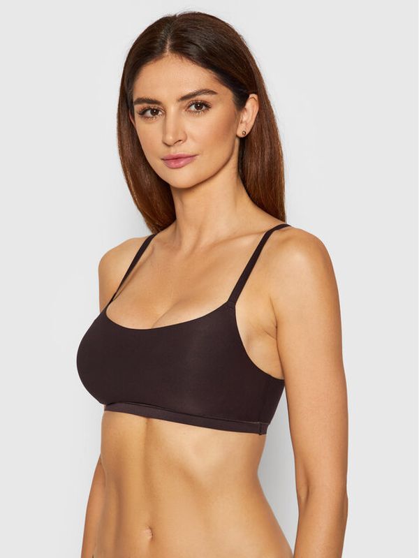 Chantelle Chantelle Сутиен-топ Soft Stretch C16A20 Кафяв