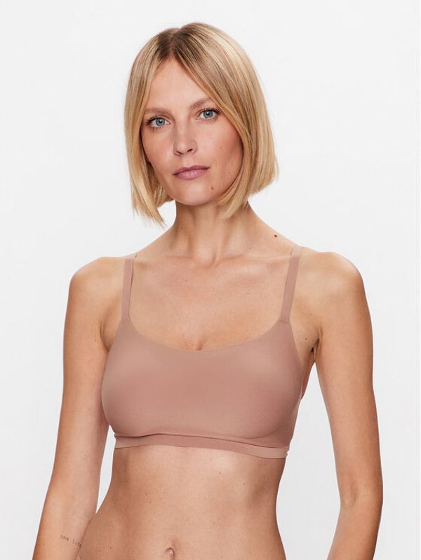 Chantelle Chantelle Сутиен-топ Soft Stretch C16A20 Кафяв