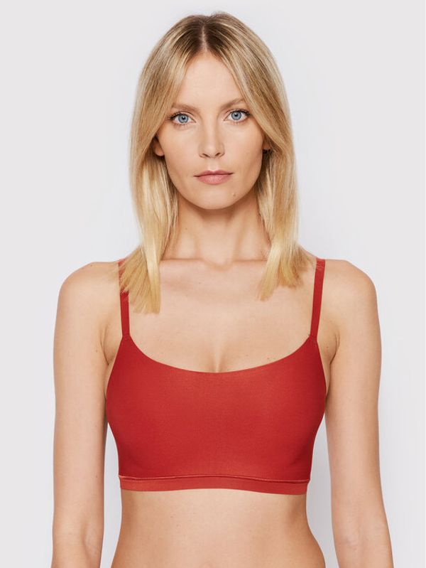 Chantelle Chantelle Сутиен-топ Soft Stretch C16A20 Кафяв