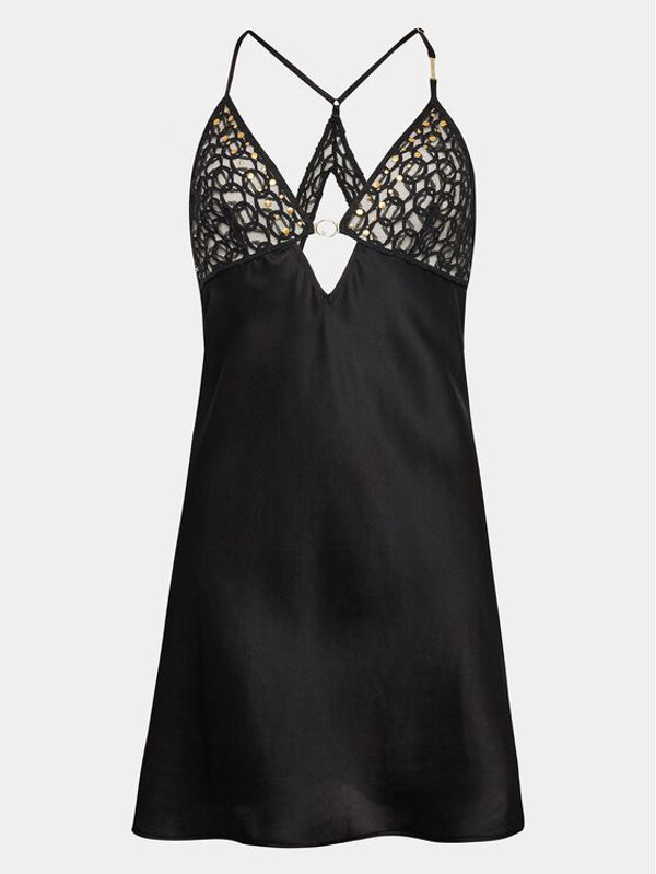 Chantelle X Chantelle X Нощница C01540 Черен Regular Fit