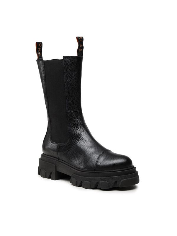 Charles Charles Боти тип челси Clova Черен