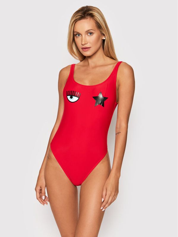 Chiara Ferragni Chiara Ferragni Бански костюм CFA8101 Червен