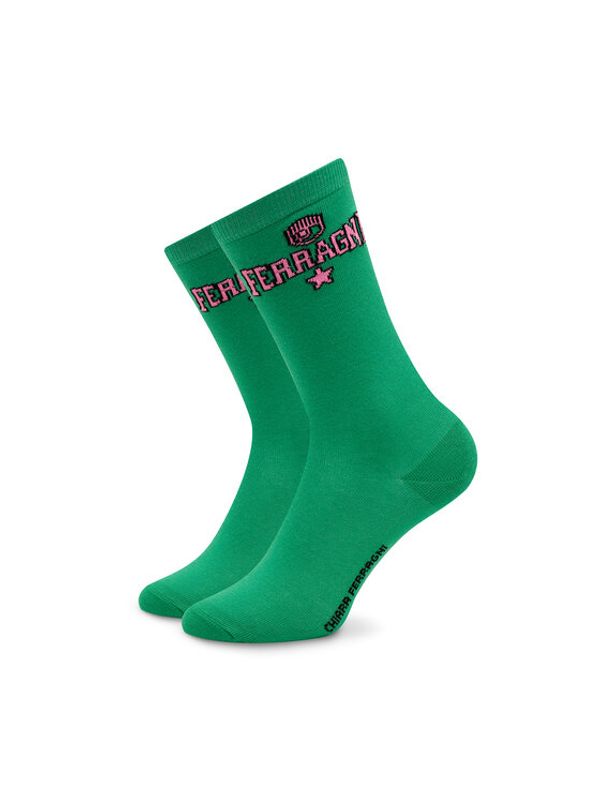 Chiara Ferragni Chiara Ferragni Чорапи дълги дамски 74SB0J04 Зелен