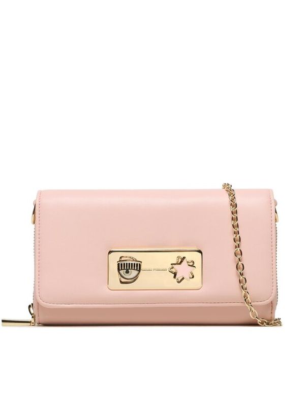 Chiara Ferragni Chiara Ferragni Голям дамски портфейл 74SB5PE1 Бежов