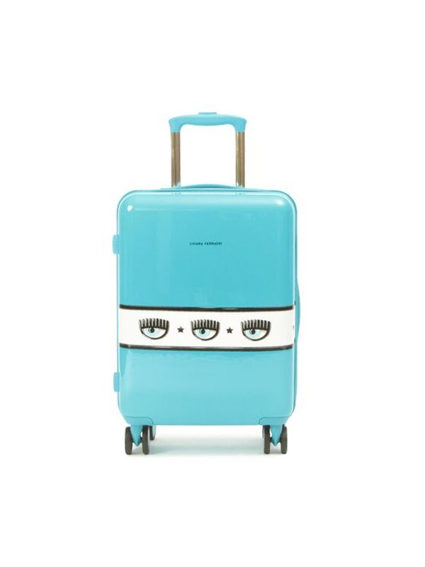 Chiara Ferragni Chiara Ferragni Малък твърд куфар 74SB0LA1 Син