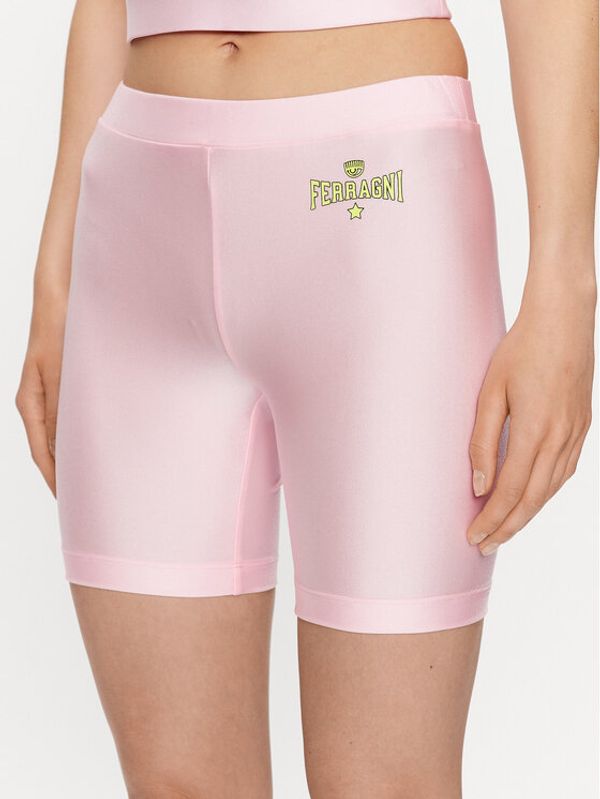 Chiara Ferragni Chiara Ferragni Спортни шорти 74CBD163 Розов Regular Fit