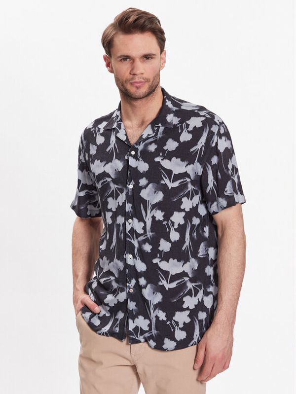 CINQUE CINQUE Риза Cispot 9058 Черен Regular Fit