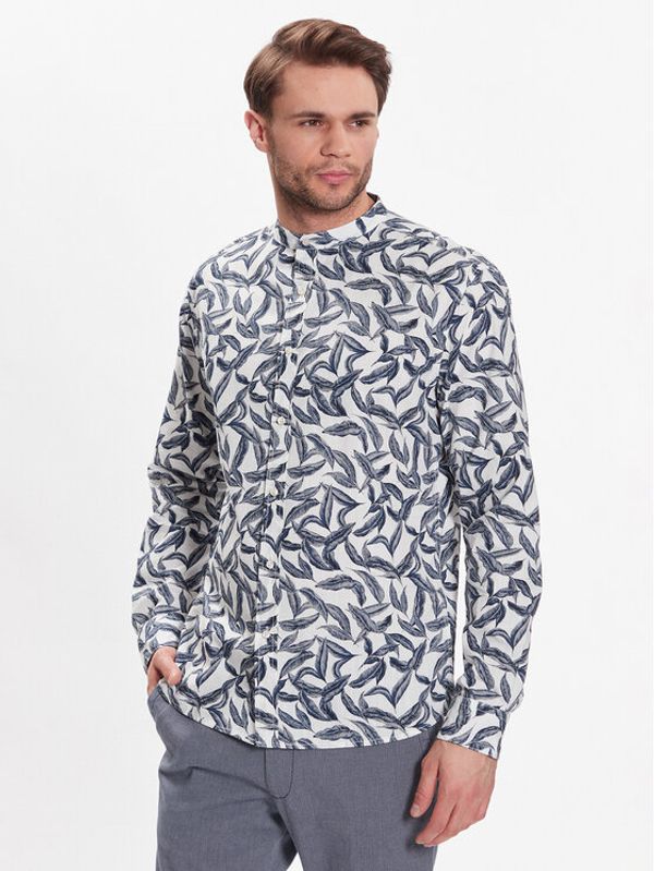 CINQUE CINQUE Риза Cisun 2343 Бял Slim Fit