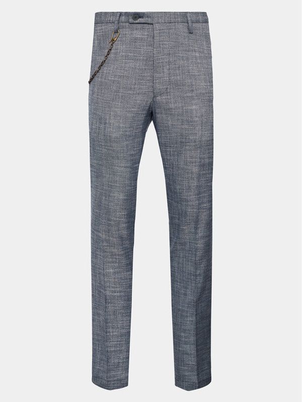 CINQUE CINQUE Текстилни панталони Cibravo 2140 Тъмносин Slim Fit