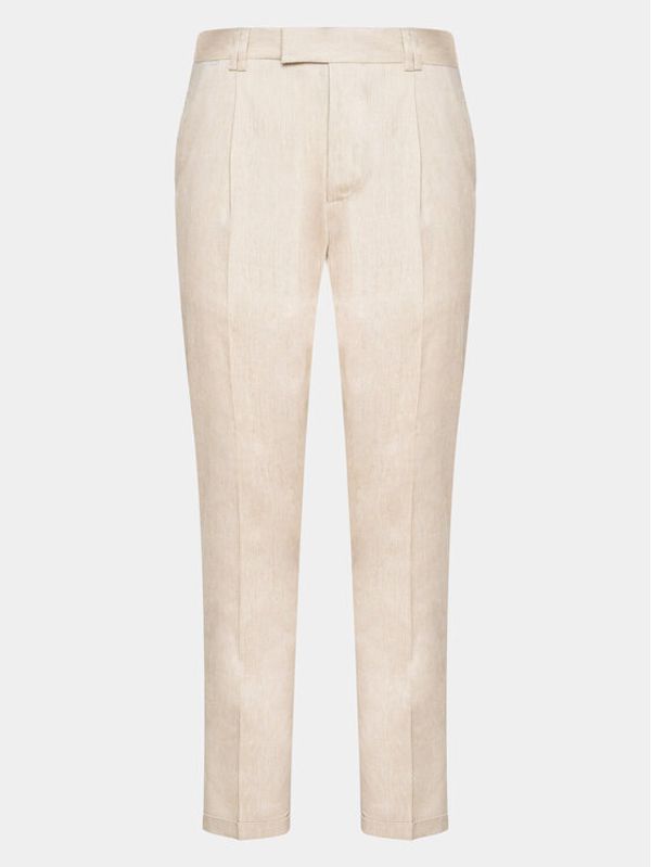 CINQUE CINQUE Текстилни панталони Cisand 2141 Екрю Regular Fit