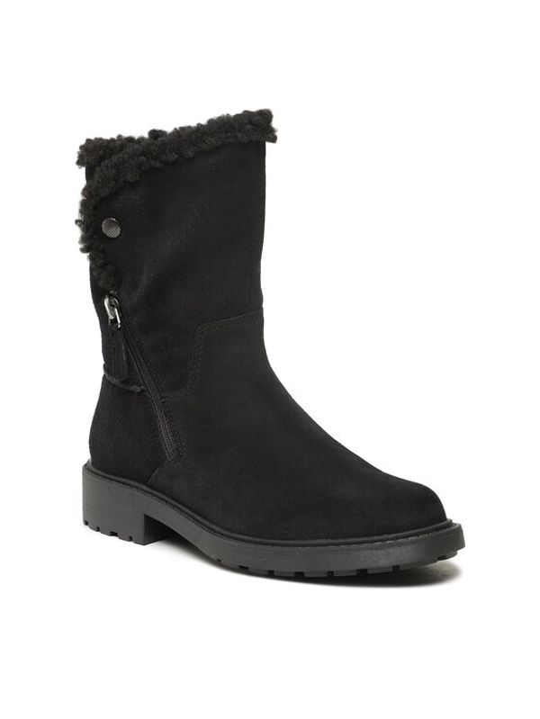 Clarks Clarks Боти Opal Zip 261679114 Черен