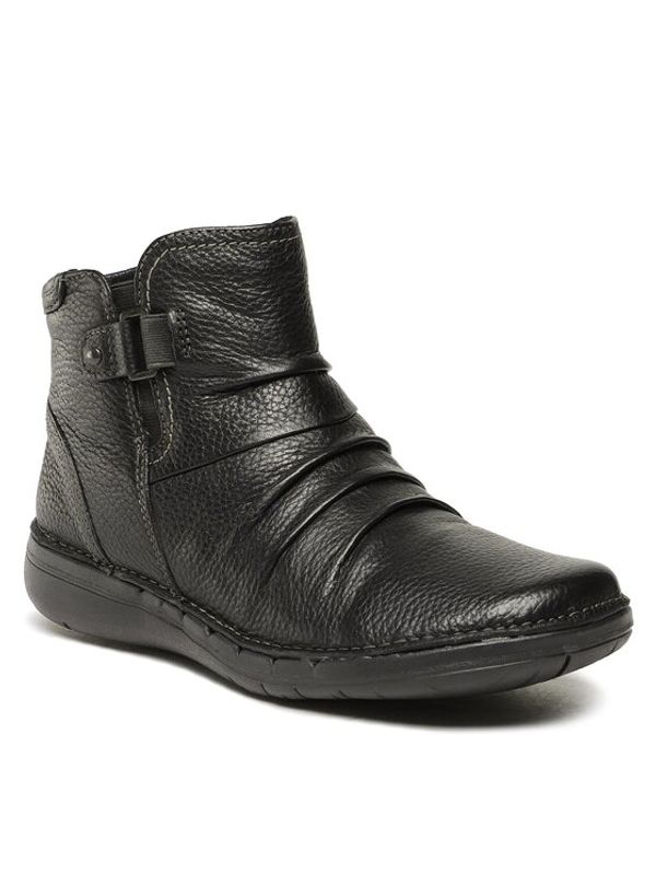 Clarks Clarks Боти Un Loop Top 261686734 Черен