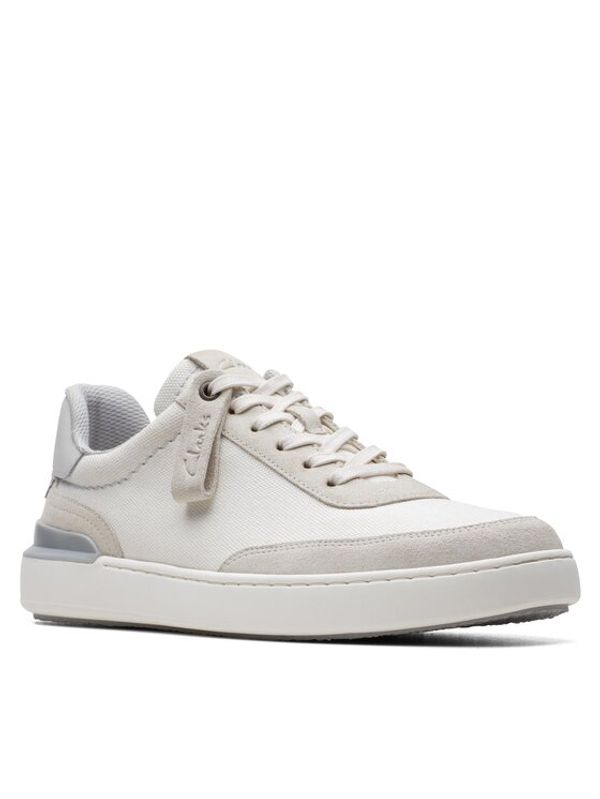 Clarks Clarks Обувки CourtLite Tor 26170209 Бял