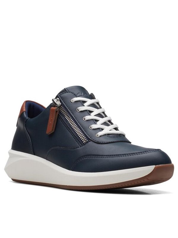Clarks Clarks Обувки Un Rio Zip 26170213 Тъмносин