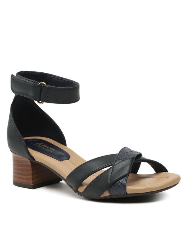 Clarks Clarks Сандали Desirae Lily 26171175 Тъмносин