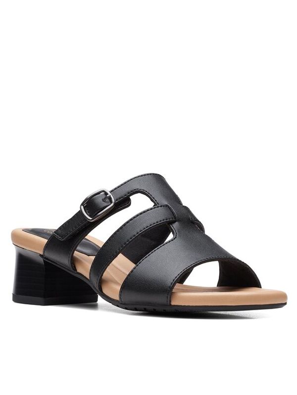 Clarks Clarks Сандали Desirae Palm 26171178 Черен