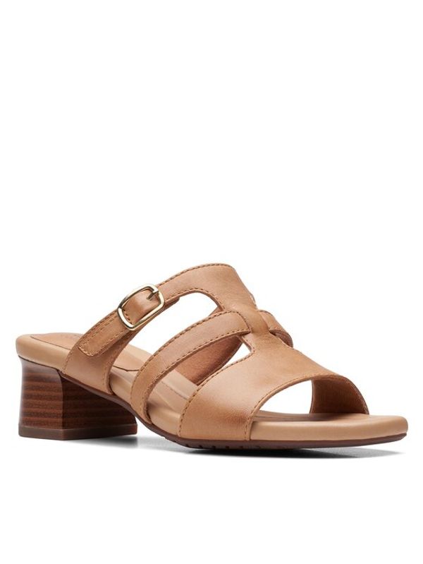 Clarks Clarks Сандали Desirae Palm 26171179 Кафяв