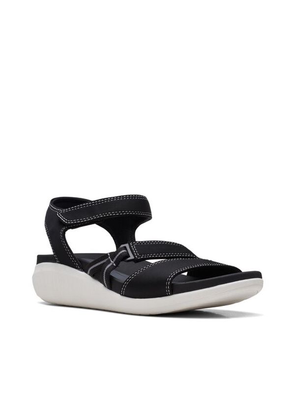 Clarks Clarks Сандали Glide Hi Shore 26169743 Черен