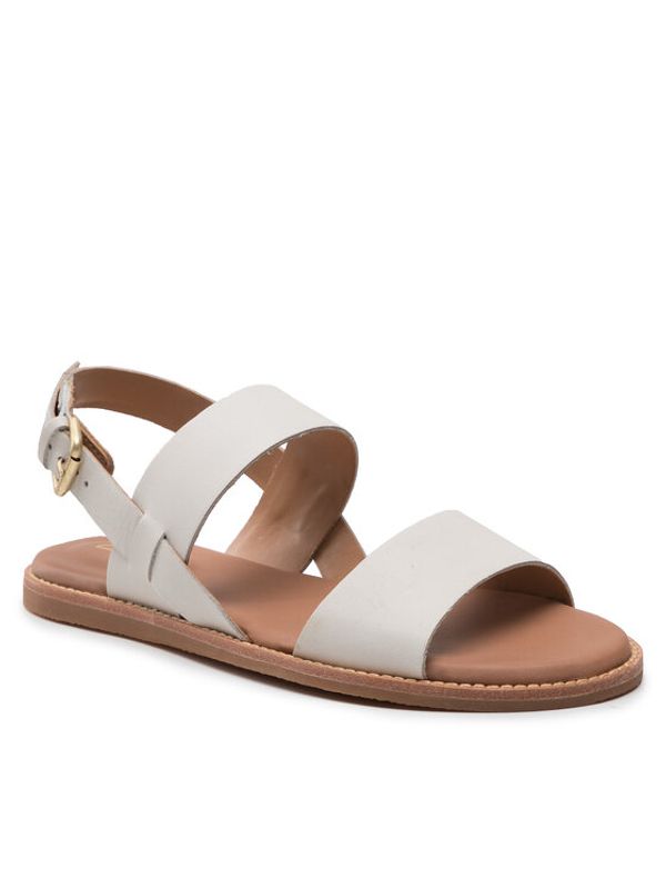 Clarks Clarks Сандали Karsea Strap 261644444 Бял