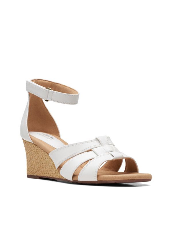 Clarks Clarks Сандали Kyarra Joy 26171244 Бял