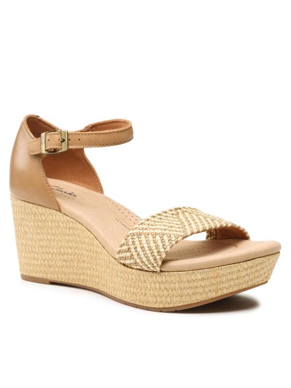 Clarks Clarks Сандали Rose Ease 26171322 Бежов