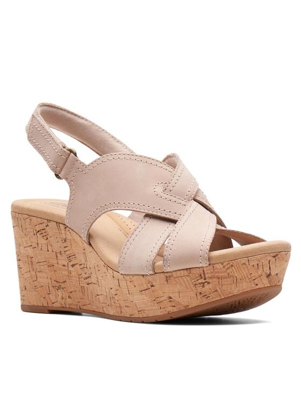Clarks Clarks Сандали Rose Erin 26171308 Бежов