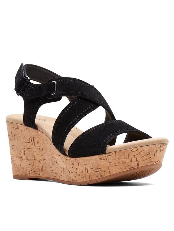 Clarks Clarks Сандали Rose Way 26171321 Черен