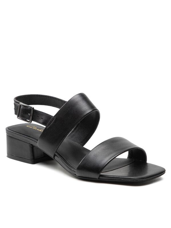 Clarks Clarks Сандали Seren25 Strap 261648964 Черен