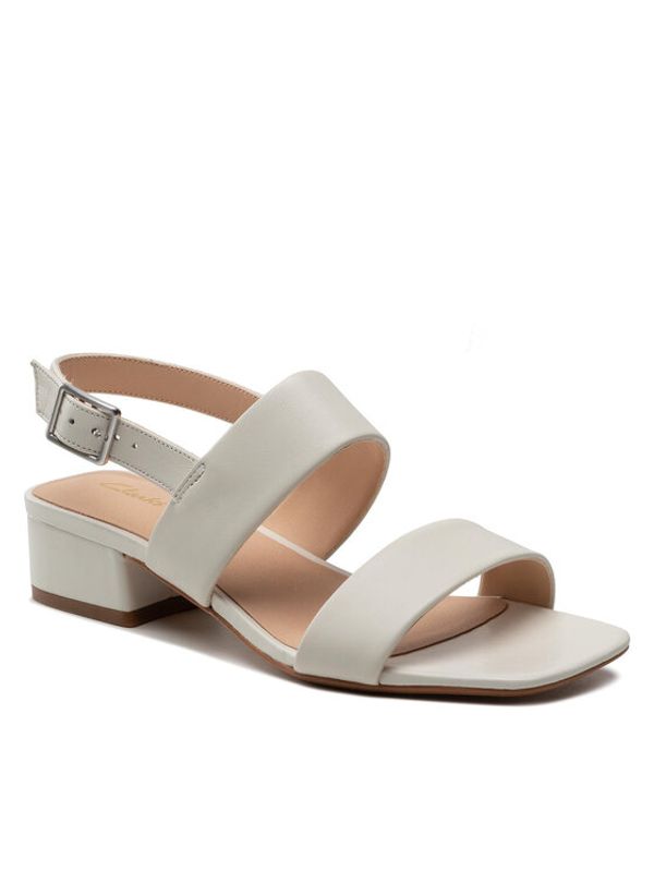 Clarks Clarks Сандали Seten25 Strap 261648944 Бял