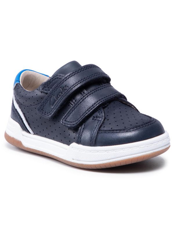 Clarks Clarks Сникърси Fawn Solo T 261589887 Тъмносин