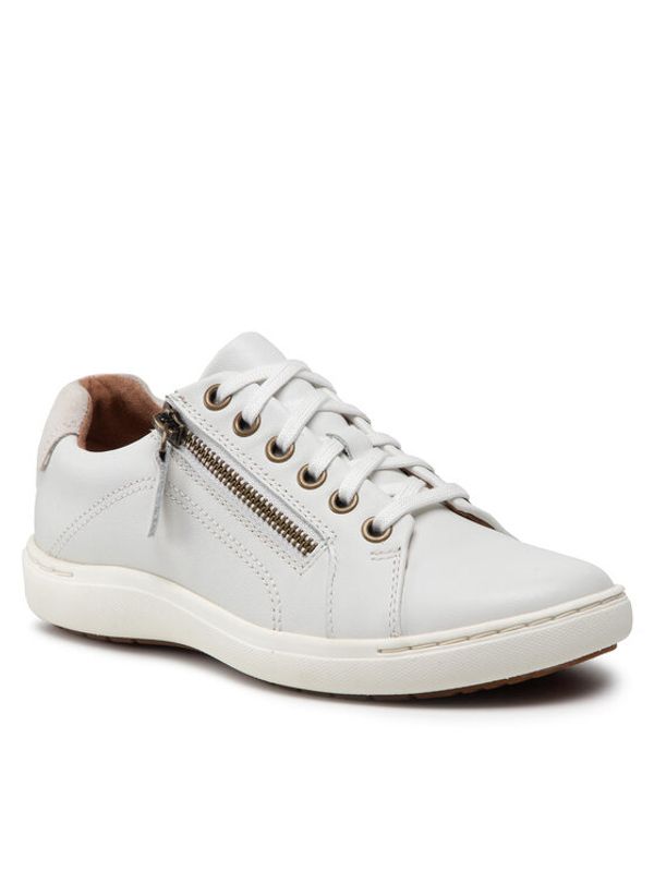 Clarks Clarks Сникърси Nalle Lace 261650014 Сив