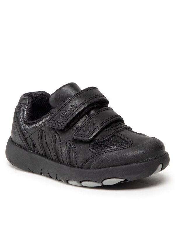 Clarks Clarks Сникърси Rex Stride T 261614396 Черен