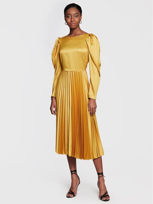 Closet London Closet London Ежедневна рокля D8317 Жълт Regular Fit