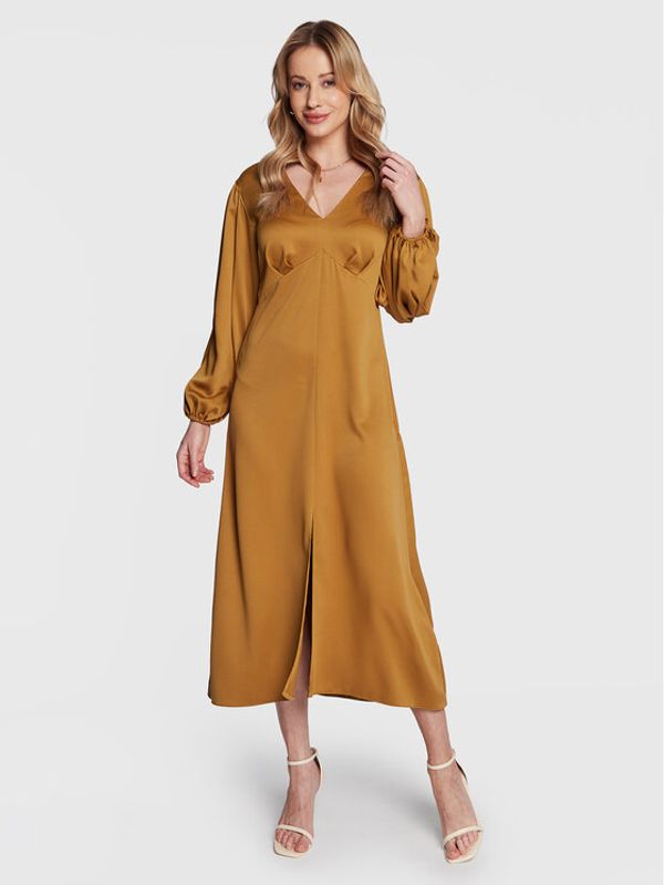 Closet London Closet London Ежедневна рокля D8556 Кафяв Regular Fit