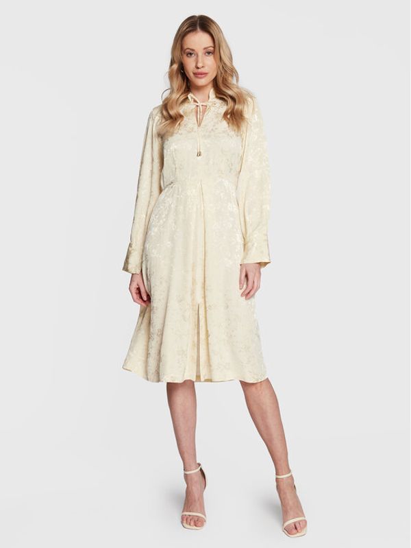 Closet London Closet London Ежедневна рокля D8646 Бежов Regular Fit