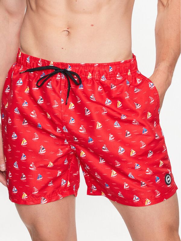 CMP CMP Плувни шорти 33R9127 Червен Regular Fit