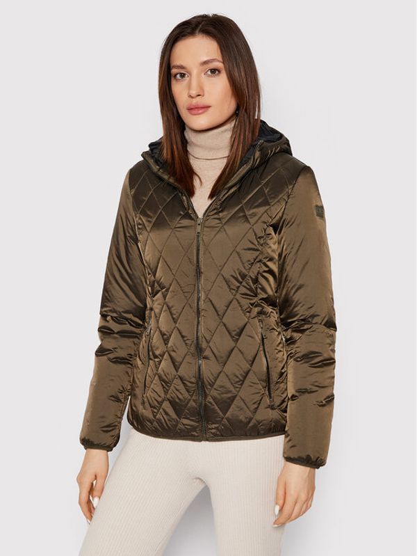 CMP CMP Пухено яке 31K2816 Кафяв Slim Fit