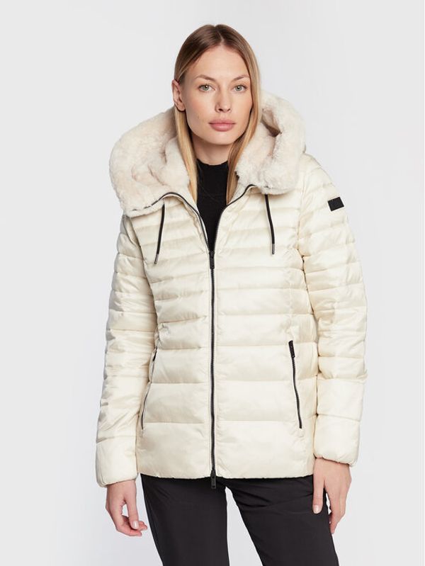 CMP CMP Пухено яке 32K3076F Екрю Regular Fit