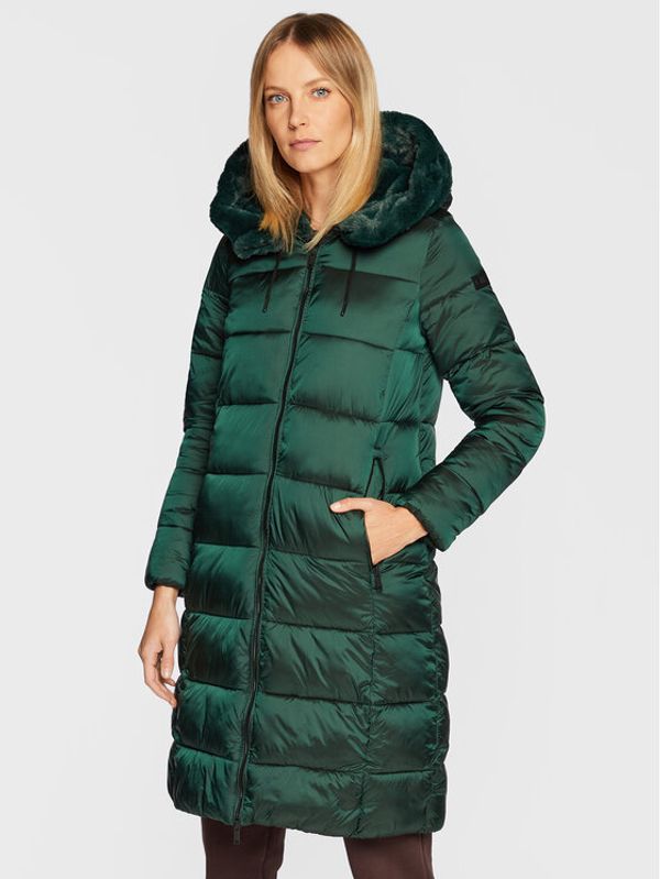 CMP CMP Пухено яке 32K3086F Зелен Regular Fit