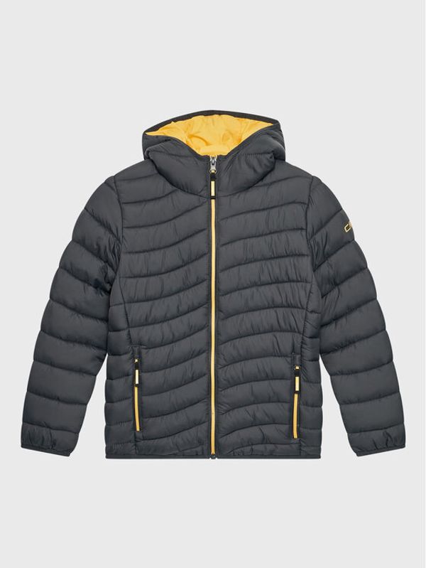 CMP CMP Пухено яке 32Z1014A Черен Regular Fit