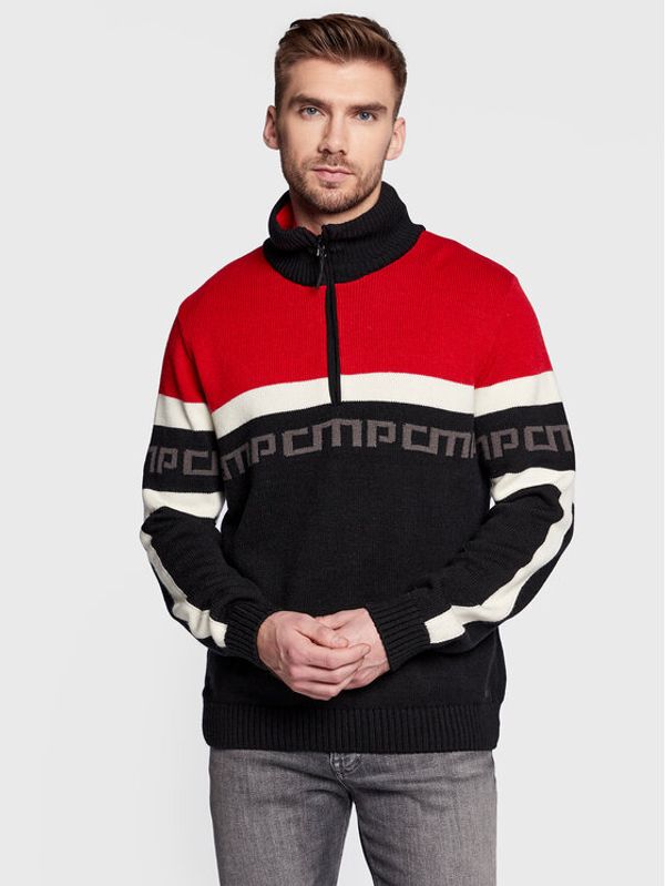 CMP CMP Пуловер 7H77263 Черен Regular Fit