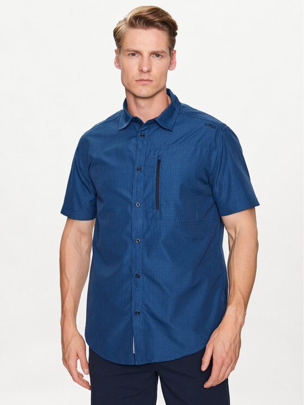 CMP CMP Риза 33S5757 Зелен Regular Fit