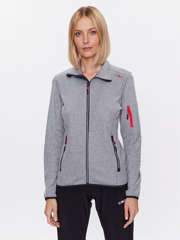 CMP CMP Суитшърт 30H5866 Сив Regular Fit