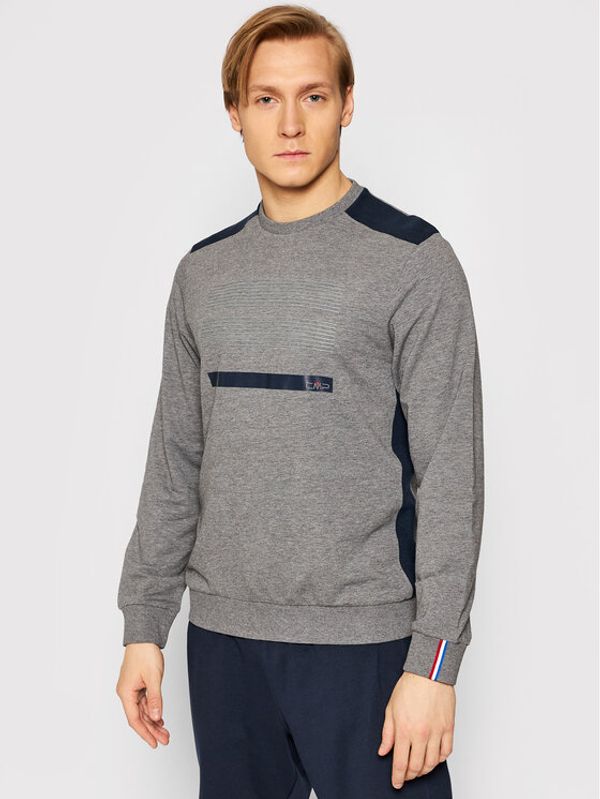 CMP CMP Суитшърт 31D8507M Сив Regular Fit