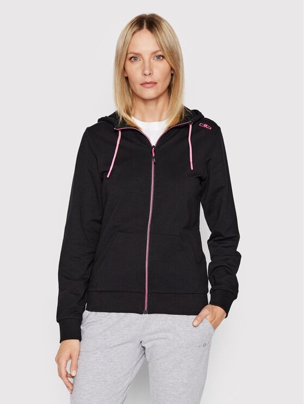 CMP CMP Суитшърт 32D8016 Черен Regular Fit